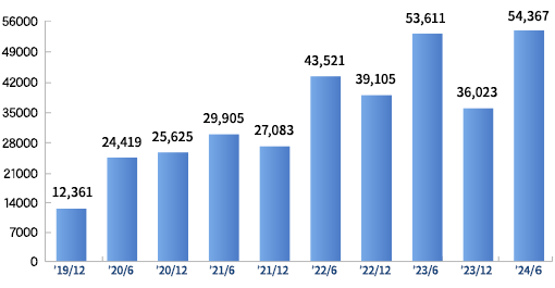 Number of shareholders